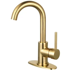 Online Fauceture LS843XDL-P Concord Single-Handle Bathroom Faucet with Push Pop-Up Single Hole