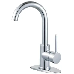 Online Fauceture LS843XDL-P Concord Single-Handle Bathroom Faucet with Push Pop-Up Single Hole