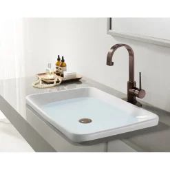 New Fauceture New York Single-Handle Bathroom Faucet Drain Single Hole