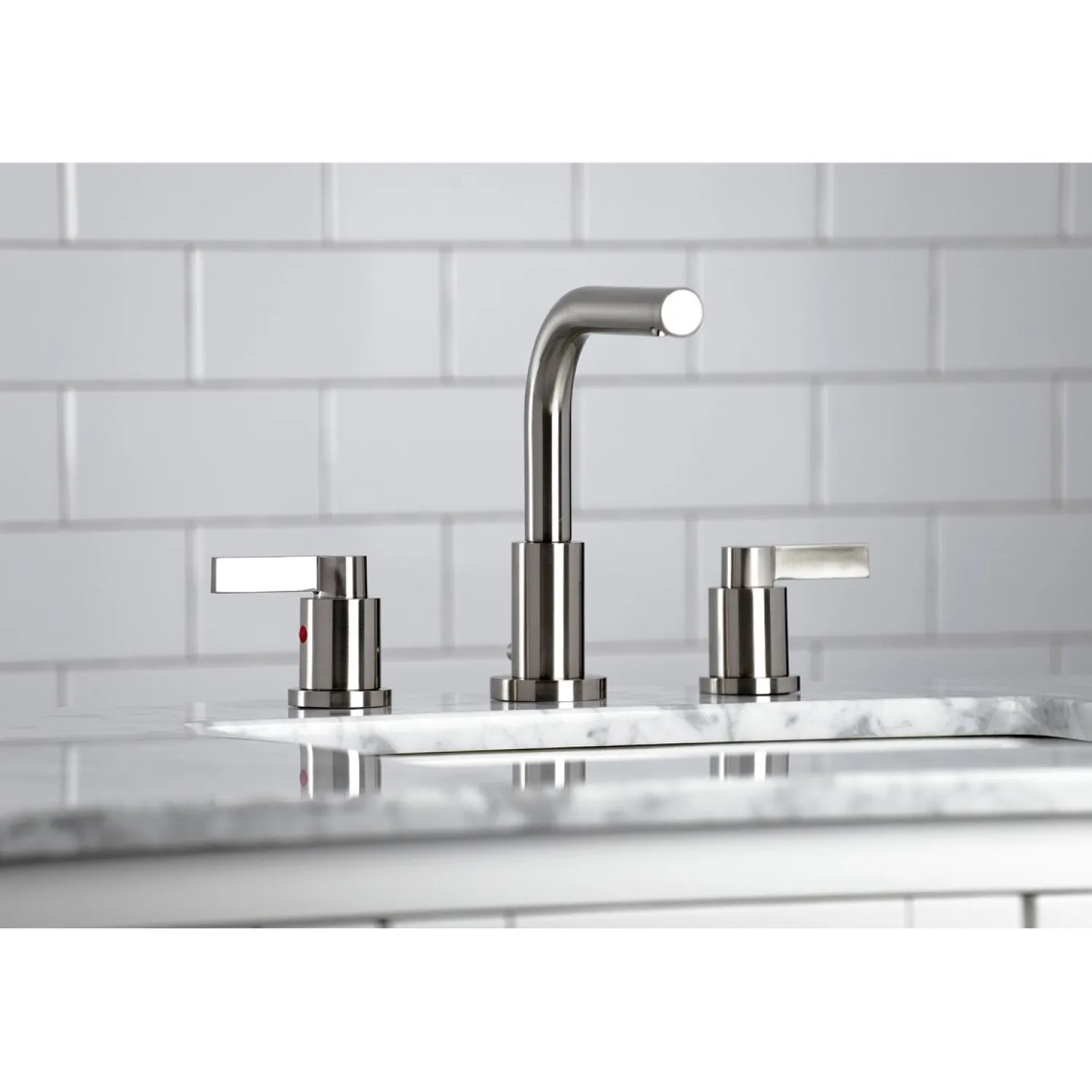 Clearance Fauceture NuvoFusion 8-Inch Widespread Bathroom Faucet 8" Widespread