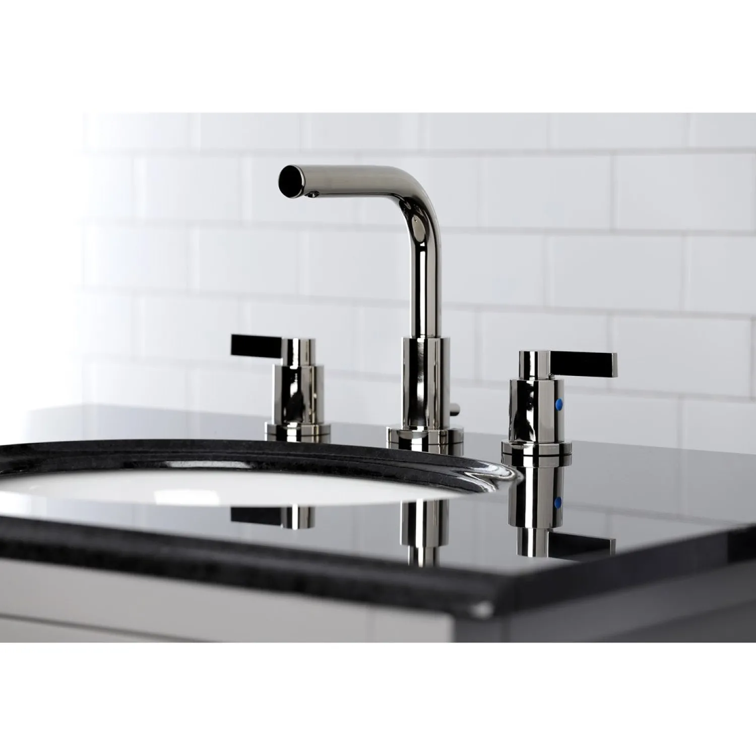 Clearance Fauceture NuvoFusion 8-Inch Widespread Bathroom Faucet 8" Widespread