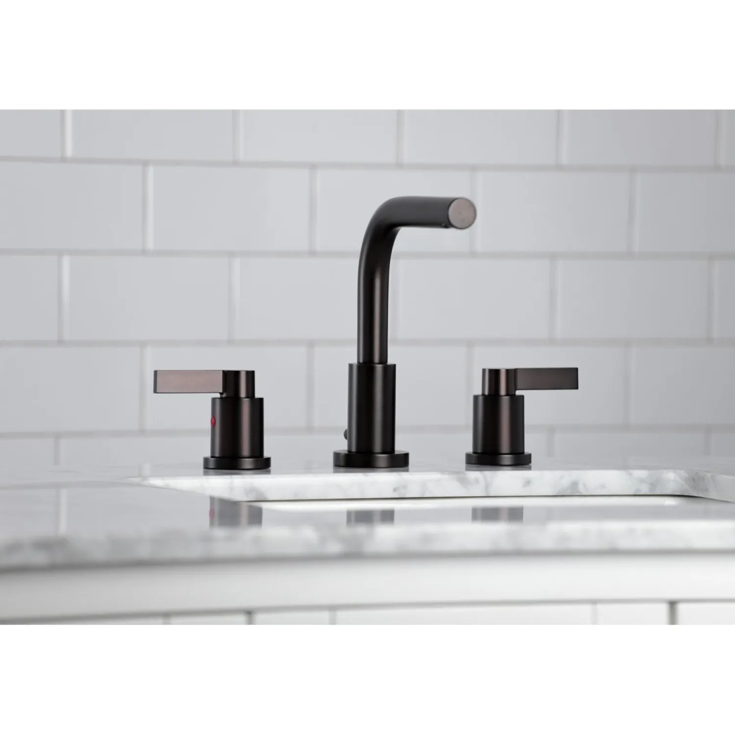 Clearance Fauceture NuvoFusion 8-Inch Widespread Bathroom Faucet 8" Widespread