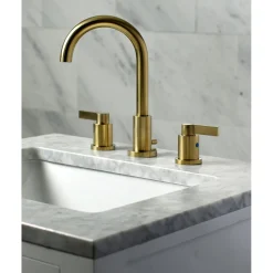 New Fauceture NuvoFusion Widespread Bathroom Faucet 8