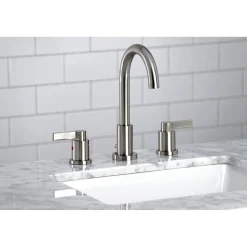 New Fauceture NuvoFusion Widespread Bathroom Faucet 8