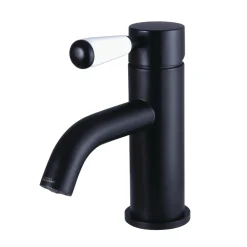 Hot Fauceture Paris Single-Handle Bathroom Faucet with Drain and Deck Plate Single Hole