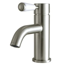 Hot Fauceture Paris Single-Handle Bathroom Faucet with Drain and Deck Plate Single Hole