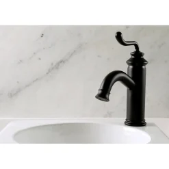Best Fauceture Royale Single-Handle Monoblock Bathroom Faucet Single Hole