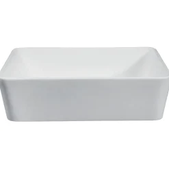New Fauceture Solid Surface Matte Stone 18" Single-Bowl Vessel Bathroom Sink Above Counter / Vessel Sinks