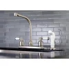 New FB718DPL Centerset Kitchen Faucet in Brushed Nickel Faucets With Side Spray