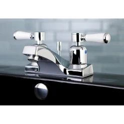 Online FB201DPL 4-Inch Centerset Bathroom Faucet in Polished Chrome 4" Center Set