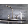 Online FB718DX Centerset Kitchen Faucet in Brushed Nickel Faucets With Side Spray