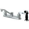 FB112EFL Centerset Kitchen Faucet in Polished Chrome Faucets With Side Spray
