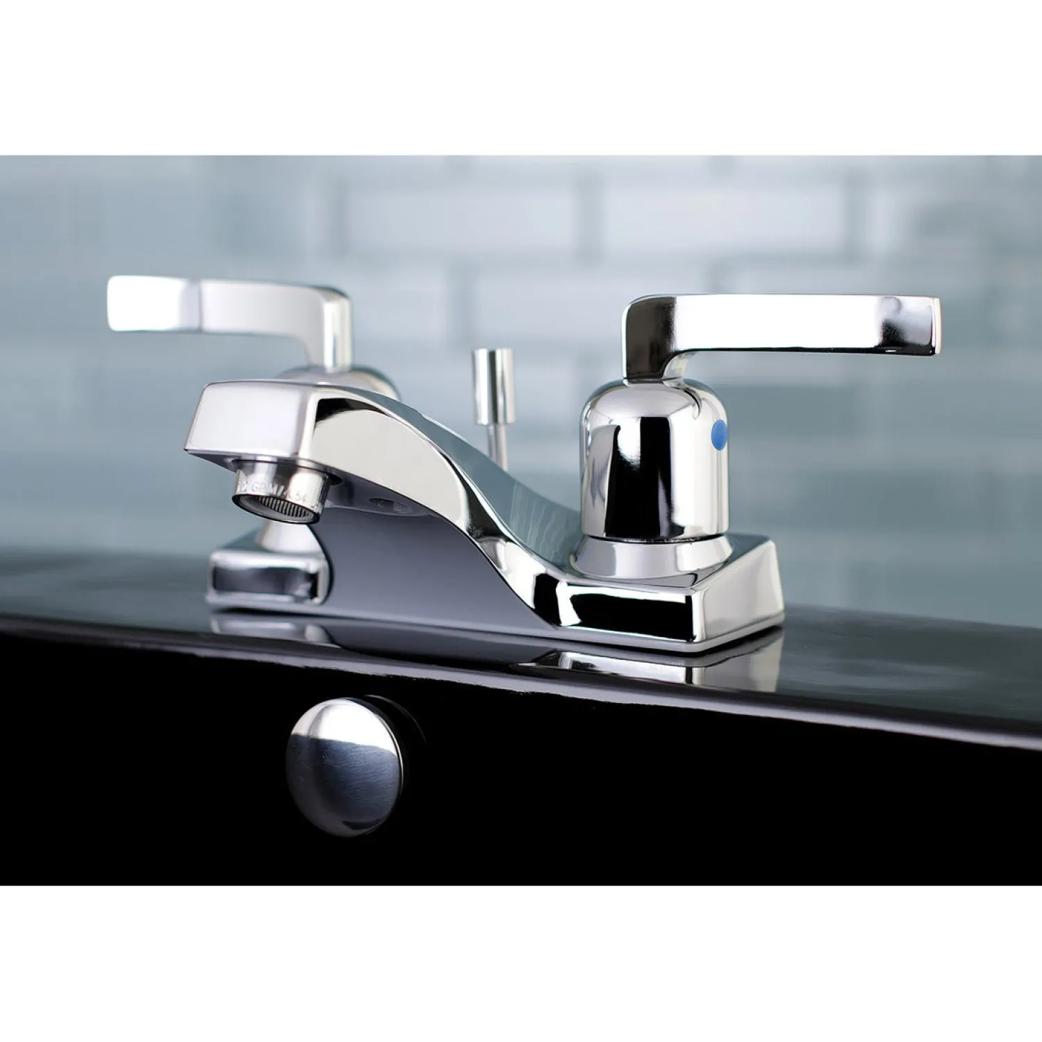 Sale FB201EFL 4" Centerset Bathroom Faucet in Polished Chrome 4" Center Set