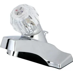 Discount FB0521 4-Inch centerset Lavatory Faucet in Polished Chrome 4" Center Set