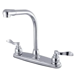 Online FB751NFL 8-Inch Center High-Arch Kitchen Faucet in Polished Chrome Faucets With Side Spray