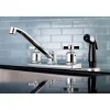 Online FB122ZX Centerset Kitchen Faucet in Polished Chrome Faucets With Side Spray