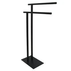 Freestanding Double Towel Rack Free-Standing Towel Racks