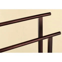 Freestanding Double Towel Rack Free-Standing Towel Racks