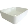 Hot French China Vessel Bathroom Sink without Overflow Hole Above Counter / Vessel Sinks