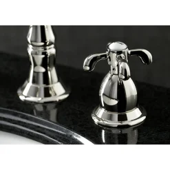 Hot French Country 3-Hole 8-Inch Widespread Bathroom Faucet 8