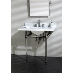 Hot French Country 3-Hole 8-Inch Widespread Bathroom Faucet 8