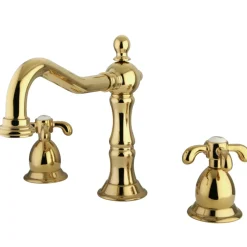 Hot French Country 3-Hole 8-Inch Widespread Bathroom Faucet 8