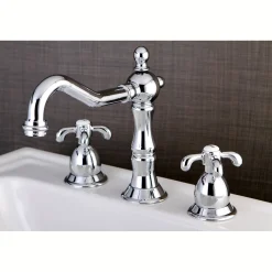 Hot French Country 3-Hole 8-Inch Widespread Bathroom Faucet 8