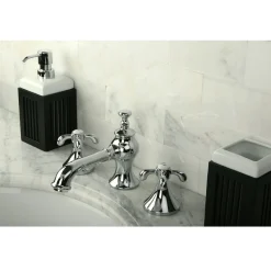 Online French Country 8-Inch Widespread 3-Hole Bathroom Faucet 8" Widespread