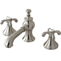 Online French Country 8-Inch Widespread 3-Hole Bathroom Faucet 8