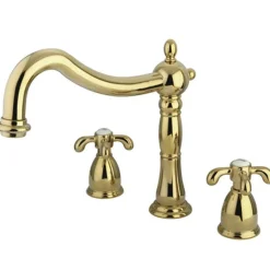 Clearance French Country Two Handle Roman Tub Filler Tub Faucets