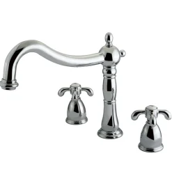Clearance French Country Two Handle Roman Tub Filler Tub Faucets