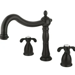 Clearance French Country Two Handle Roman Tub Filler Tub Faucets