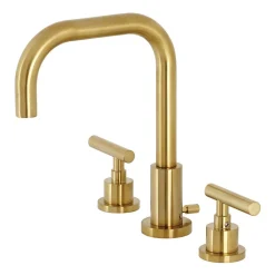 Online FSC893XCML-P Manhattan Widespread Bathroom Faucet with Brass Pop-Up 8