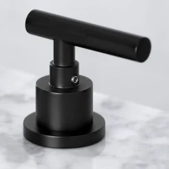 New FSC895XCML-P Manhattan Widespread Bathroom Faucet with Brass Pop-Up 8