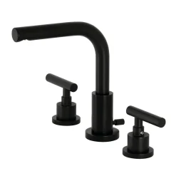 New FSC895XCML-P Manhattan Widespread Bathroom Faucet with Brass Pop-Up 8
