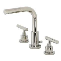 New FSC895XCML-P Manhattan Widespread Bathroom Faucet with Brass Pop-Up 8