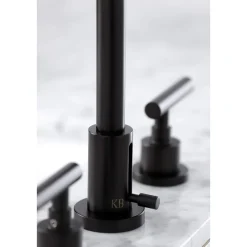 Outlet FSC892XCML-P Manhattan Widespread Bathroom Faucet with Brass Pop-Up 8