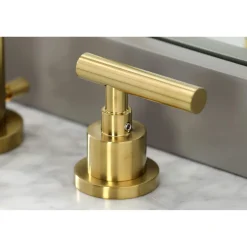 Outlet FSC892XCML-P Manhattan Widespread Bathroom Faucet with Brass Pop-Up 8