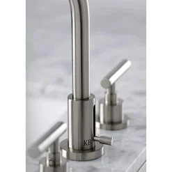 Outlet FSC892XCML-P Manhattan Widespread Bathroom Faucet with Brass Pop-Up 8