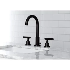 Outlet FSC892XCML-P Manhattan Widespread Bathroom Faucet with Brass Pop-Up 8