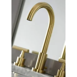 Outlet FSC892XCML-P Manhattan Widespread Bathroom Faucet with Brass Pop-Up 8