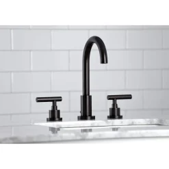 Outlet FSC892XCML-P Manhattan Widespread Bathroom Faucet with Brass Pop-Up 8