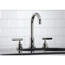 Outlet FSC892XCML-P Manhattan Widespread Bathroom Faucet with Brass Pop-Up 8
