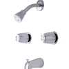 Sale Generic Two Handle Tub and Shower Faucet in Polished Chrome Tub & Shower Sets