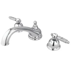 Best Georgian Deck Mount Roman Tub Filler Tub Faucets
