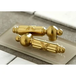 Best Georgian 2-Handle Wall Mount Roman Tub Faucet Tub Faucets