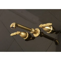 Best Georgian 2-Handle Wall Mount Roman Tub Faucet Tub Faucets