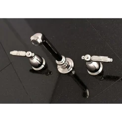 Best Georgian 2-Handle Wall Mount Roman Tub Faucet Tub Faucets