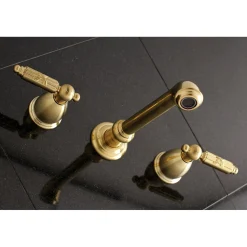 Best Georgian 2-Handle Wall Mount Roman Tub Faucet Tub Faucets
