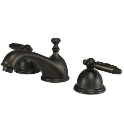 Sale Georgian 3-Hole 8-Inch Widespread Bathroom Faucet 8" Widespread